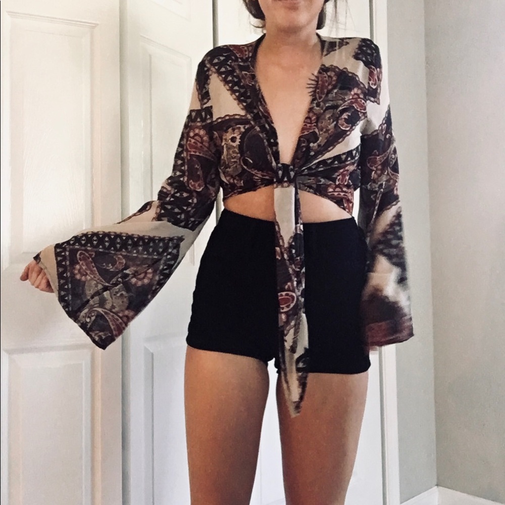 Boho festival shirt